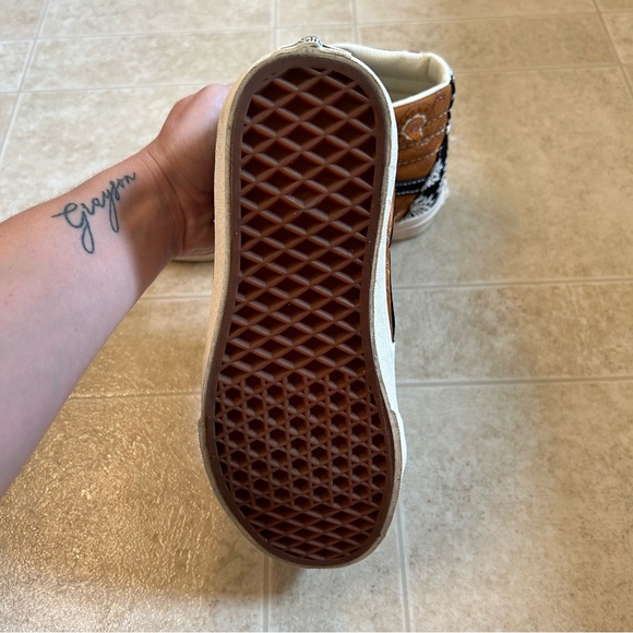 Vans Sk8- Hi Tiger Patchwork with flowers - Picture 6 of 6